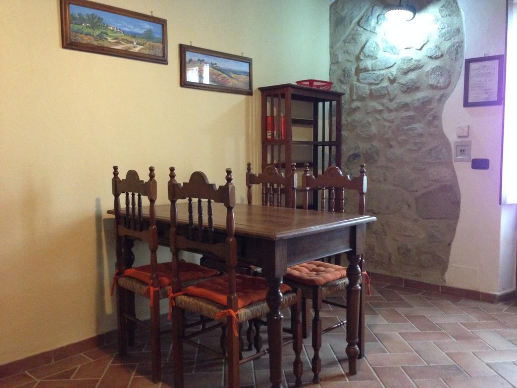 Вілла Antico Casale Pozzuolo Seggiano Номер фото